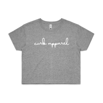WOMEN'S Script Crop Top Thumbnail